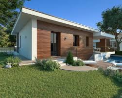 Il piano terreno e la zona esterna in relazione al soggiorno (lato ovest) si posizionano alla quota media di 307.20 m./s.l.m. Villetta Unifamiliare Moderna