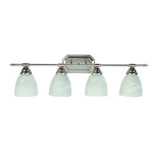 Shop Y Decor Jeffrey 4 Light Vanity Light In Brush Nickel Overstock 11731229