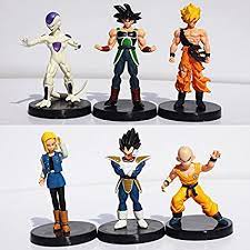Season seven (click for larger image). Amazon Com Dragon Ball Z Pvc Figures Vegeta Gotenks Frieza 6pcs Lot Son Goku Kulilin Pvc Figures Toys Toys Games