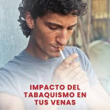 🚭El tabaquismo afecta gravemente la salud de tus venas. Fumar tiene  efectos perjudiciales sobre la salud vascular que a menudo no son bien  conocidos. El tabaco no solo contribuye al daño de
