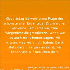Geburtstagsgedichte