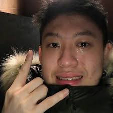 Rich Brian Crying Selfie Framed Art Print