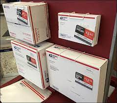 Usps Land Of Free Boxes Retail Display Fixtures Close Up Free Boxes Retail Display Box