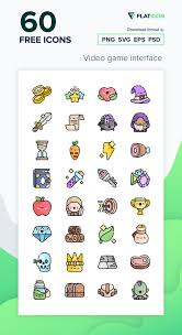 60 Free Vector Icons Of Video Game Interface Designed By Freepik In 2020 Game Interface Free Icons Vector Icons