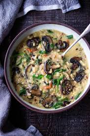 It's ready in about 30 minutes! Instant Pot Wild Rice Soup W Spinach Mushrooms Feasting At Home