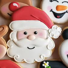 Santa Face Cookie Cutter Ann Clark Cookie Decorating Ann Clark Cookie Christmas Sugar Cookies