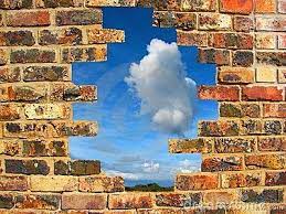 Broken Brick Wall Brick Wall Pop Up Art Lower Back Tattoo Designs