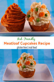 Easy Meatloaf Cupcake Recipe A Fun Dinner For Kids Recipe Meatloaf Cupcakes Meatloaf Cupcake Recipe Gluten Free Cupcake Recipe
