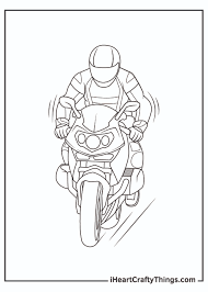 Almost all kids will be like the hot wheels since it is the best car games and also racing games. Printable Motorcycle Coloring Pages Updated 2021