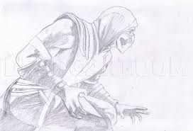 How to draw scorpion from mortal kombat cool. How To Draw Scorpion From Mortal Kombat X Step By Step Drawing Guide By Duskeyes969 Dragoart Com