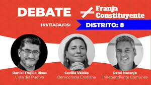 Entre ellos, el abogado y ex panelista de mucho gusto, daniel stingo, declaró en una entrevista de radio pudahuel que está interesado en postularse como constituyente. Debateconstituyente Distrito 8 Youtube