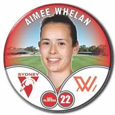 2023 AFLW S7 Sydney Swans Player Badge