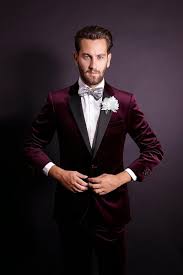Click To Buy Classic Design Velvet Groom Tuxedos Groomsmen Men S Wedding Prom Suits Jacket Pants Wedding Suits Groom Prom Suit Jackets Wedding Suits Men