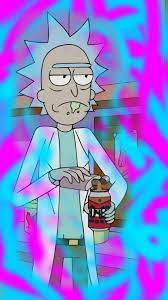 Trippy Rick Sanchez Rick And Morty Image Psychedelic Drawings Rick Sanchez