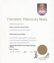 Sarjana muda pentadbiran korporat (kepujian) am226: Gagal Di Peringkat Pra Sains Uitm Namun Kini Bergelar Doktor Falsafah Iluminasi