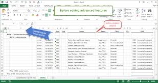 use advanced options to export quickbooks reports to excel