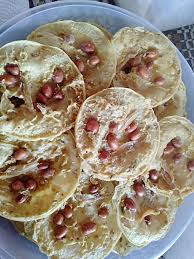 Versi raya dah habis, raya ke 4 buat lg utk kawan suami. Resepi Rempeyek Kacang Hijau Rangup