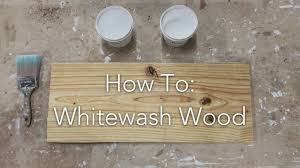 Scrape the dissolved residue from the surface of the wood. How To Whitewash Wood Youtube
