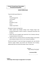 Namun untuk urusan komunikasi perusahaan maupun berbagai lembaga maupun instansi pemerintah, penggunaan surat masih merupakan sesuatu hal yang wajib. Doc Contoh Format Surat Pernyataan Bersedia Ditempatkan Nety Tyas Academia Edu