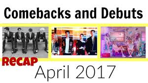 Kpop Comebacks And Debuts Recap March 2017 Youtube Read sm group comebacks 2017 from the story usapang kpop 4 completed by oneteen21 with 62 reads. kpop comebacks and debuts recap march