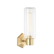 Lighting manufacturers including kichler, progress lighting, sea gull, and quoizel. Hudson Valley Lighting 5120 Roebling 15 Tall Wall Sconce Aged Brass Indoor Lighting Wall Sconces On Build Com Inc Accuweather Shop