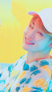 Jimin 2018 Summer Package In Saipan Lockscreen Wallpaper Jimin De Bts Jimin Fotos