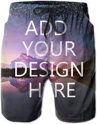 Get inspired and create your custom boardshort for men. Amazon Com Custom Men S Swim Trunk 3d Print Shorts Summer Beach Shorts Diy All Over Print Beach Shorts With Pockets Clothing Shoes Jewelry