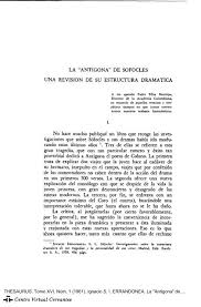 See more of una dramáticas especialización y maestría en dramaturgia on facebook. La Antigona De Sofocles Una Revision De Su Estructura Dramatica
