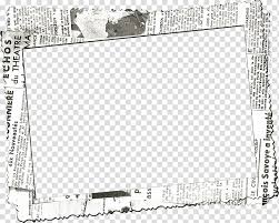 Download Creative Newspaper Frame Transparent Background Png Clipart Hiclipart SVG Cut Files