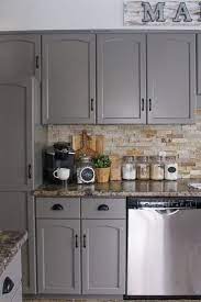 This impeccable kitchen by aidan design coordinates with the cabinets and countertops for a cohesive look. 45 Elegant Gray Farmhouse Kitchen Cabinet Makeover Ideas Kitchen New Kitchen Cabinets Kitchen Cabinet Design Kitchen Renovation