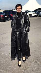 My Dream Leather Coat Womens Black Leather Coat Long Leather Coat