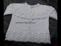 Yaprakli Bebek Yelegi Bolum 2 X2f 2 Sis Isi Ile Orgu Modelleri Youtube Knitting Designs Clothes Baby Sweaters