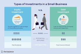 To invest is to allocate money in the expectation of some benefit in the future. Two Types Of Investments In A Small Business