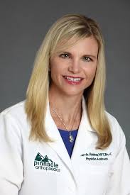 Today is Carrie Huebner, MPT, PA-C's 5th anniversary here at Pinnacle!  Thank you Carrie for your hard work and dedication to your patients and to  this practice! Happy Anniversary! #pinnaclemilestones #pinnacleortho  #sportsmedicine
