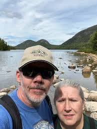 Acadia National Park photo spots at Jordan Pond