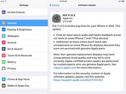 Ios 11 0 3 Update Released With Bug Fixes Ipsw Download Links Osxdaily
