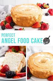 Perfect Angel Food Cake Recipe Angel Food Angel Food Cake Cake Recipes