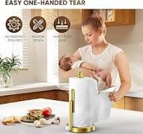 Amazon.com - theaoo Heavy-Duty Stainless Steel Paper Towel ...