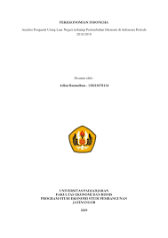 China menggunakan dua mata uang, yaitu yuan untuk pembayaran luar negeri dan. Pdf Analisis Pengaruh Utang Luar Negeri Terhadap Pertumbuhan Ekonomi Di Indonesia Periode 2010 2018