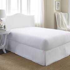 Becky Cameron Premium Queen Terry Cloth Waterproof Polyester Mattress Protector Ieh Matpro Queen The Home Depot Mattress Encasement Waterproof Mattress Cover Waterproof Mattress