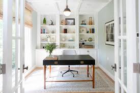 In this video i build a bookcase for a local clients media room. Home Office With Wall Of Built In Bookcase Transitional Den Library Office