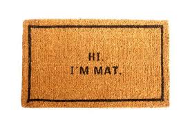 Hi I M Mat Coco Doormat Door Mat Entrance Mat Front Door Mats