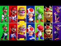 Once you have connected these things to the n64 controller, turn on the n64. Mario Tennis Aces All Characters New Costumes Youtube Mario Character Costumes Mario Cute Group Halloween Costumes