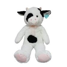 Way To Celebrate Easter Jumbo Plush Cow Walmart Com In 2021 Cow Easter Toys Plush