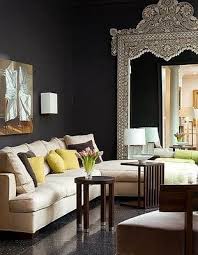 Southern Charm Home Black Rooms Black Walls