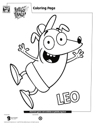 People easing into their golden years will enjoy th. Leo Coloring Page Kids Coloring Pages Pbs Kids For Parents