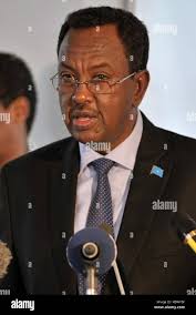 Somalias prime minister hi-res stock photography and images