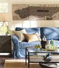 Completely Coastal Pottery Barn Living Room Family Room Design Living Room Decor