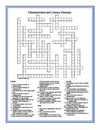 Maybe you would like to learn more about one of these? Characterization And Literary Elements Crossword Puzzle Literary Elements Literary Terms Crossword Puzzle
