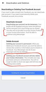 Your badoo account with facebook is successfully deleted. Oculus Quest 2 Users Lose Everything If They Delete Linked Facebook Account Bit Tech Net